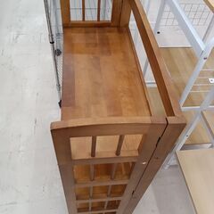リユースのサカイ栃木店★ジモティ割あり★  収納棚 シナモン W61×D27×H87 クリーニング済み TC10412の画像