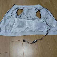 空調服 ベスト ファン付きベスト 袖なし クールウェア ファンセット 冷却服 ファン付きベスト 3段階風量調節 UVカット 男女兼用 熱中症対策 (L, 20000mAhバッテリー付)の画像