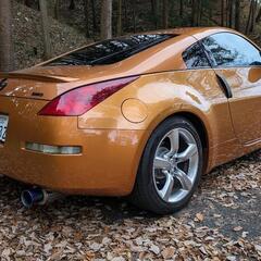 フェアレディZ　Z33　ベースグレード　車検2027.2　希少オレンジ　程度良好　個人、消費税無しの画像