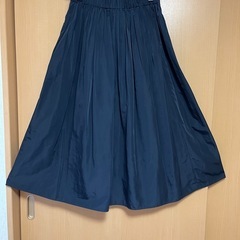 【差し上げます】ユニクロ フレアスカート（L）の画像
