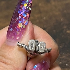 クロムハーツ スカル ネックレス トップ の画像