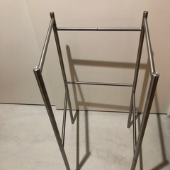 IKEA タオルハンガー　タオルかけ　物干し　ステンレスの画像