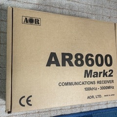 AOR AR8600MKⅡ展示品　高帯域オールモード受信機の画像