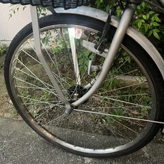 🌟Panasonic🌟電動自転車ジャンク品‼️　内装2段変速 シルバー BE-ENGS623S2の画像