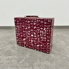 木琴 楽器 ポーター シロフォン折りたたみ式持ち運びボックス 昭和レトロの画像