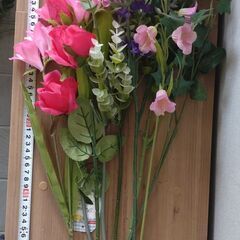☆　ガーデニング　造花のお花　フラワーアレンジ　☆の画像