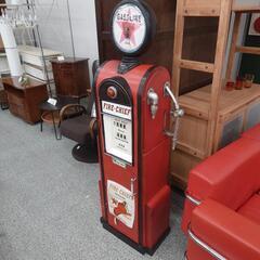 ジモティー見た！で5%OFF【ガスポンプ型キャビネット】置物 イ...