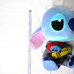 オーバーオール スティッチ ぬいぐるみ／約40cm（ディズニー）の画像