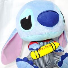 オーバーオール スティッチ ぬいぐるみ／約40cm（ディズニー）の画像