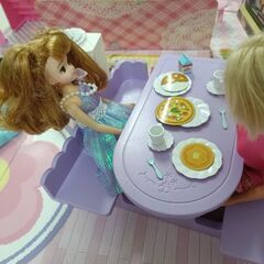 かなり激安！定価5万近い！すみっコぐらし×2、リカちゃんハウス×2などつめたおもちゃセット！の画像