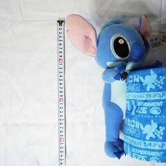 スティッチ ぬいぐるみ収納バスケット／約30cmの画像