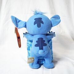 スティッチ ぬいぐるみ収納バスケット／約30cmの画像