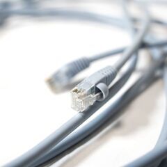 Cat6 LANケーブル／約5m（グレー・有線LAN）の画像