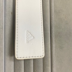adidas ベルト　ホワイト　布ベルト　ゴルフ用　ブレード ストレッチベルトの画像