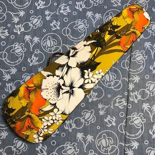 激レア ハワイアンテナーウクレレケース ハンドメイド ハワイ生地 カラフル