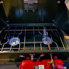 コールマンColeman パワーハウス　ツーバーナーストーブ　413H　アウトドア　キャンプの画像