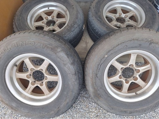 95プラドで使用してたホイール