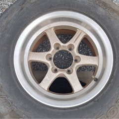 95プラドで使用してたホイールの画像