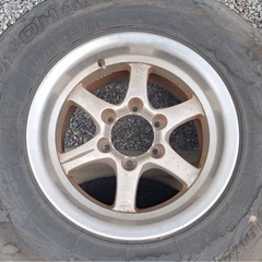 95プラドで使用してたホイールの画像