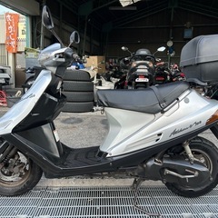 快調❗️スズキ　アドレスv100 2スト　CE13A 2スト　小型2種　100ccの画像