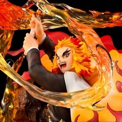 ベルファイン　アニメ　鬼滅の刃　煉獄杏寿郎　DXver. 炎柱　日輪刀　豪華　フィギュアの画像