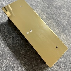トイレットペーパーホルダー　ゴールドの画像