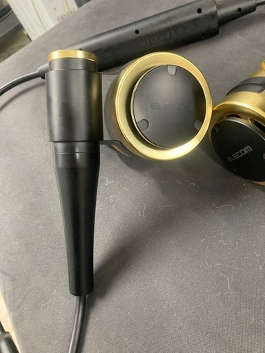 ELECOM SP-EL001CGD 大型イヤホン デスクトップスピーカー中古