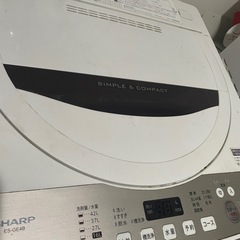 シャープ洗濯機大✨の画像