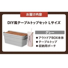 キャンプ　ボックス　の画像