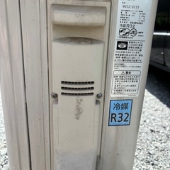 三菱　2.2kw エアコン　2015年製　100V 取付込30000円〜の画像