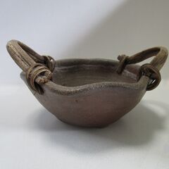 茶色の平花き