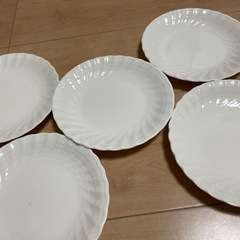 プレート 取り皿 白 お皿　の画像