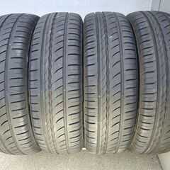 夏 ダイハツ純正 165/55R15【富山】タント ムーヴ ミラ イース ジーノ ココア トコット キャスト ウェイク エッセ 中古4本 15インチ 夏 ピレリの画像