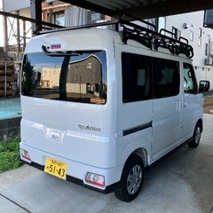 220万　ダイハツ　アトレー　4WD  19000キロ　車検あり　不具合無し　　オートマ　　カーナビ　　ETC    テレビ　　ハードカーゴジャパン（フェアリング）の画像