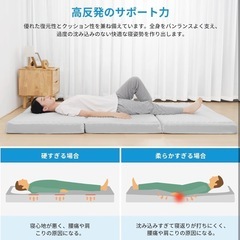 セミダブル折りたたみマットレスの画像