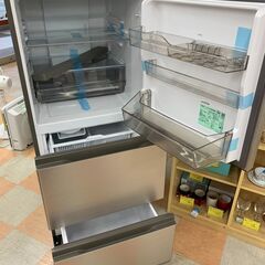 ★ジャングルジャングル石川金沢店★ アクア 冷蔵庫 AQR-26R 262L 2024年製 動作確認／クリーニング済みの画像