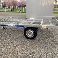 SUNTREXサントレックスTD02ZT マルチトレーラー 車検R9年１０月　R5年式　北海道　旭川近郊　の画像