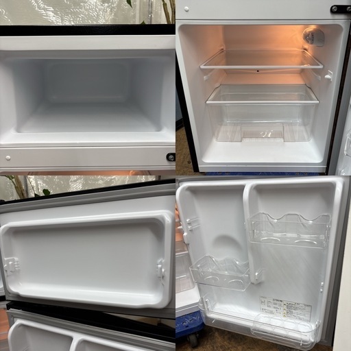 I612 ? s!mplus 2ドア冷蔵庫 (90L 右開き)  ⭐ 動作確認済 ⭐ クリーニング済