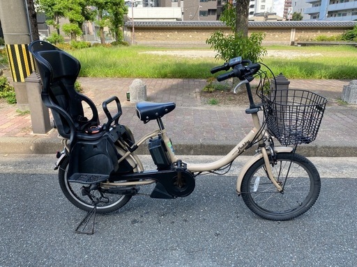 YAMAHA子供乗り電動自転車バッテリー12.8ah