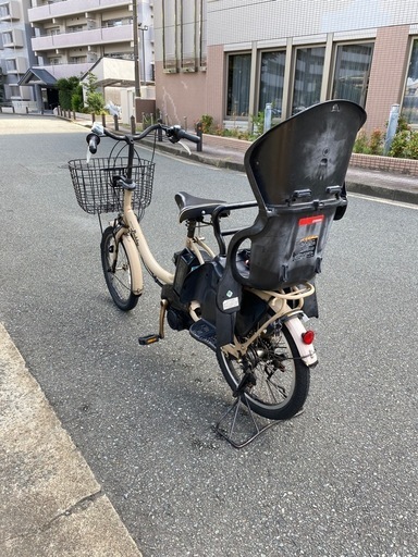 YAMAHA子供乗り電動自転車バッテリー12.8ah