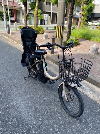 YAMAHA子供乗り電動自転車バッテリー12.8ah