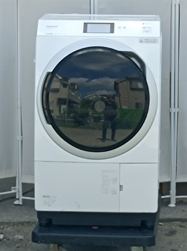 M48【Panasonic】　2021年製　ドラム式電気洗濯乾燥機　11.0kg   NA-VX900BL   外形寸法　幅639㎜ 