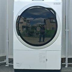 M48【Panasonic】　2021年製　ドラム式電気洗濯乾燥機　11.0kg   NA-VX900BL   外形寸法　幅639㎜  奥行722㎜  高さ1058㎜　の画像