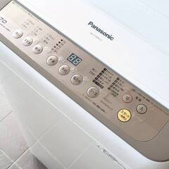 Panasonic☆洗濯機7kg☆2017年 クリーニング済み NA-F70PB10 多機能11項目☆送風乾燥付【おまとめ2万円以上で送料＆設置無料＋初期保証付】熊本限定サービスの画像