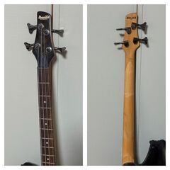 ◆◆◆お引き取り限定◆◆◆Gio Ibanez ジオ アイバニーズ G09021409 4弦 エレキベース ソフトケース付　USED品の画像