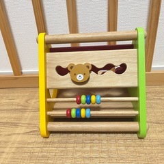 ミキハウス　木製おもちゃの画像