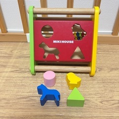 ミキハウス　木製おもちゃの画像