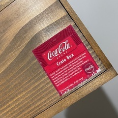 コカコーラ クレートボックス レッドバーレルの画像