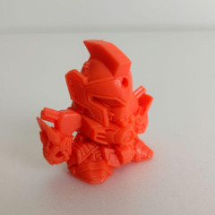 ガン消し　3個セット ドラゴンガンダム　SDガンダム　ガズルジーズの画像