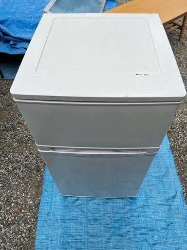 2ドア冷蔵庫ELSONIC 2024 EJ-R832W2023年製